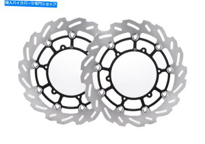 Brake Disc Rotors }ntFU[800 FZ8tgu[LfBXN[^[Zbgg^Cv Yamaha Fazer 800 FZ8 Front Brake Disc Rotor Set Wave Type