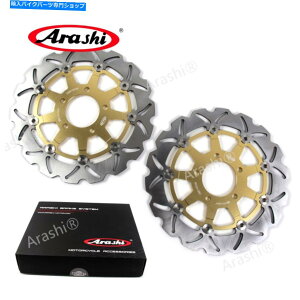 Brake Disc Rotors �X�Y�LGSX750F 2004 2005 2006 GSX 750F GSX-750F G0�p�̕�ashi�t�����g�u���[�L���[�^�[ Arashi Front Brake Rotors For Suzuki GSX750F 2004 2005 2006 GSX 750F GSX-750F G0�y���s�A���i�z