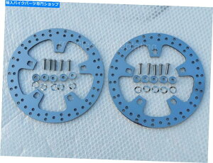 Brake Disc Rotors n[[|[h̃tgu[L11.5GtH[T[Cy[[^[00-07cA[ChrB{g Harley Polish Front Brake 11.5 Enforcer Impeller Rotors 00-07 Touring Chr. Bolts