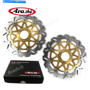 Brake Disc Rotors ���}�nXJR1200 XJR-1200 1995 1996 1997 1997 1998 GGD�p�̃A���V�t�����g�u���[�L���[�^�[ Arashi Front Brake Rotors For Yamaha XJR1200 XJR-1200 1995 1996 1997 1998 GGD�y���s�A���i�z