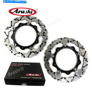 Brake Disc Rotors }nXP T-Max 560 ABS 2020ubNp̐󐣃[^[TCNtgu[LfBXN[^[ Arashi Motorcycle Front Brake Disc Rotors For Yamaha XP T-MAX 560 ABS 2020 Black