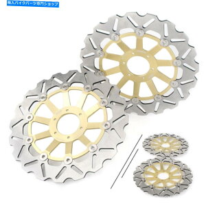 Brake Disc Rotors z_z[lbg250 CB400N TSR250p2{̃I[goCtgu[LfBXN[^[ 2x Motorcycle Floating Front Brake Disc Rotor For Honda Hornet 250 CB400N TSR250