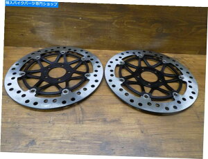 Brake Disc Rotors ZZR1100 D1-D9tgu[LfBXNyAMD4022 HL236990 1993-2001 KAWASAKI ZZR1100 D1-D9 FRONT BRAKE DISCS PAIR MD4022 HL236990 1993-2001