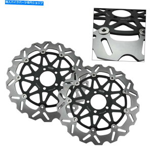 Brake Disc Rotors tgu[LfBXN[^[pbh̓JTLjWZX12R 00-03 / ZZR1200 02-05 / ZX9R Front Brake Disc Rotors Pads Fit Kawasaki Ninja ZX12R 00-03 /ZZR1200 02-05/ ZX9R