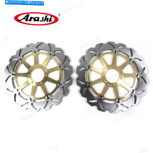 Brake Disc Rotors �h�D�J�e�B�|�[���X�}�[�gLE 1000 2006 2007�̃A���V�S�[���h�t�����g�u���[�L���[�^�[ Arashi Gold Front Brake Rotors For Ducati PAUL SMART LE 1000 2006 2007�y���s�A���i�z