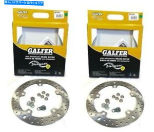 Brake Disc Rotors �K���t�@�[�t�����g�u���[�L�f�B�X�N���[�^�[�y�ABMW R1100S Non ABS 1998-2000 Galfer Front Brake Discs Rotors Pair BMW R1100S non ABS 1998-2000�y���s�A���i�z