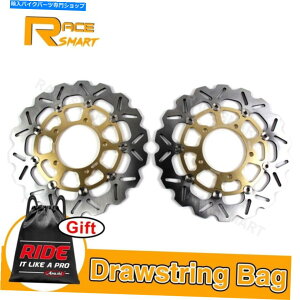 Brake Disc Rotors �X�Y�LM109R�N����RB 1800 2016 2017 VZR1800�t�����g�u���[�L�f�B�X�N���[�^�[�S�[���h For Suzuki M109R INTRUDER RB 1800 2016 2017 VZR1800 Front Brake Disc Rotors Gold�y���s�A���i�z