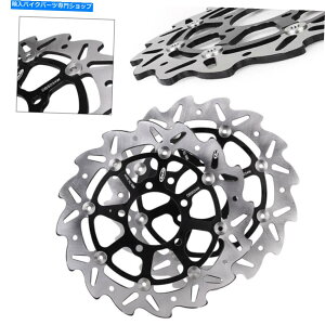 Brake Disc Rotors �J���T�L�j���W��ZX6R 636 ZX-10R 1000�̃��[�^�[�t�����g�t���[�e�B���O�u���[�L�f�B�X�N���[�^�[ Motor Front Floating Brake Disc Rotors for KAWASAKI NINJA ZX6R 636 ZX-10R 1000