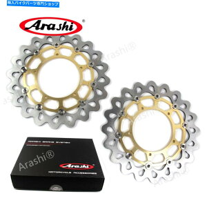 Brake Disc Rotors }nMT-10 / FZ-10 ABS 2016-2021 2020 G0Dp̃AVtgu[LfBXN[^[ Arashi Front Brake Disc Rotors For YAMAHA MT-10 / FZ-10 ABS 2016 - 2021 2020 G0D