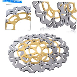 Brake Disc Rotors XYLGSXR600 GSXR750 GSXR1000 2205 06 07 08̃yAtgu[LfBXN[^[ Pair Front Brake Disc Rotors for Suzuki GSXR600 GSXR750 GSXR1000 2205 06 07 08