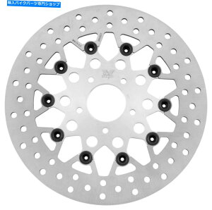 Brake Disc Rotors �c�C���p���[1400TS�t���[�e�B���O���b�V�����[�^�[ - �V���o�[ Twin Power 1400TS Floating Mesh Rotor - Silver�y���s�A���i�z