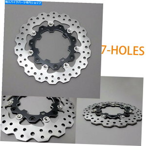 Brake Disc Rotors 11.8un[[̃tgt[eBOu[L[^[2009-2019[hLOXg[gOCh 11.8g Front Floating Brake Rotor for Harley 2009-2019 Road King Street Glide