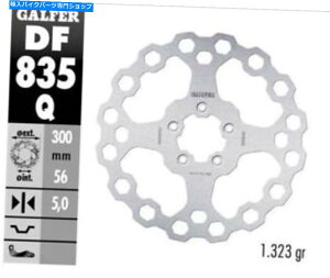 Brake Disc Rotors Galfer cubiq�t�����g�u���[�L�f�B�X�N���[�^�[�n�[���[Davidson VRSCAW VROD V-ROD 1185 08-17 Galfer Cubiq Front Brake Disc Rotor Harley Davidson VRSCAW VRod V-Rod 1185 08-17�y���s�A���i�z