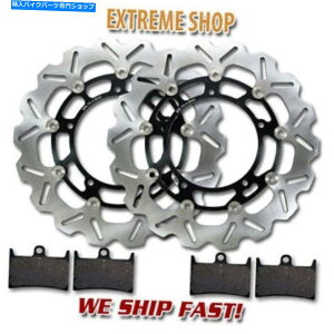 Brake Disc Rotors }ntgu[LfBXN[^[ +pbhYZF R6i05-16jFZ8i11-15jXT1200i12-18j Yamaha Front Brake Disc Rotor + Pads YZF R6 (05-16) FZ8 (11-15) XT1200 (12-18)