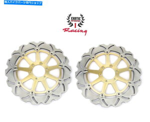 Brake Disc Rotors Apriria rsv1000r Factory Tuono Mana 850 GLp̐V2tgu[LfBXN[^[Zbg New 2 Front Brake Disc Rotors Set For Aprilia RSV1000R Factory Tuono Mana 850 GL