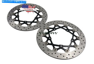 Brake Disc Rotors }nYZF R1 2015-2022 YZF R6 2017-2020 VMAX1700̕čtgu[LfBXN[^[ US Front Brake Disc Rotor For Yamaha YZF R1 2015-2022 YZF R6 2017-2020 VMAX1700