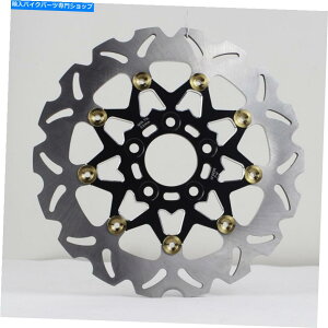 Brake Disc Rotors 11.5 "n[[\tgAC_Cic[OX|[cX^[p̃ubNS[fAu[L[^[ 11.5" Black Golden Rear Brake Rotor for Harley Softail Dyna Touring Sportster