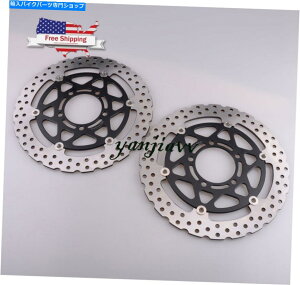 Brake Disc Rotors JTLZ750R Z1000/S Z1000/SX ER6N NINJA650p̕čtgu[LfBXN[^[ US Front Brake Disc Rotor For Kawasaki Z750R Z1000/S Z1000/SX ER6N NINJA650