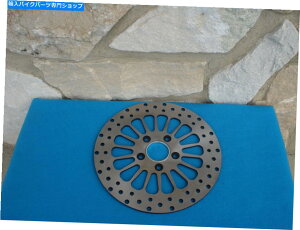 Brake Disc Rotors 11 1/2 "n[[84Abvp̃TeAu[L[^[X|[N 11 1/2" SPOKE SATIN REAR BRAKE ROTOR FOR HARLEYS 84 & UP