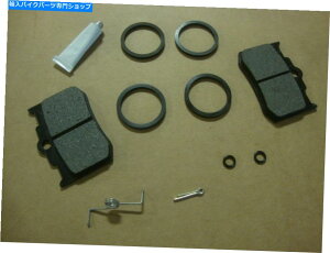 Brake Pads �r�b�O�h�b�O���[�^�[�T�C�N���t�����g/���A�u���[�L�L�����p�[�}�X�^�[�č\�z�L�b�gW/�p�b�h1999-11 Big Dog Motorcycles FRONT/ REAR brake caliper MASTER rebuild kit W/ pads 1999-11�y���s�A���i�z