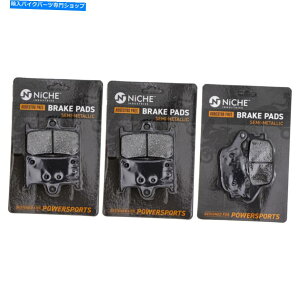Brake Pads }nYZF R6S FZ07 FZ09 FZ1 MT-10SȔ̃u[LpbhZbg Brake Pad Set for Yamaha YZF R6S FZ07 FZ09 FZ1 MT-10 Complete Semi-Metallic
