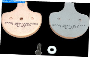 Brake Pads hbOXyVeB[Yv~AZ^[tgu[Lpbh Drag Specialties Premium Sintered Front Brake Pads Harley Softail FLH/T Dyna XL