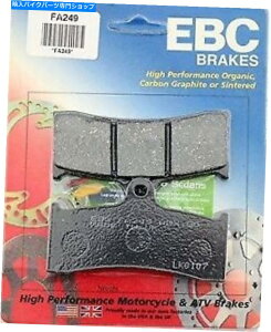 Brake Pads xK[v`bNT_[n[gAt^[}[PbgLp[I[KjbNu[LpbhEBC FA249 Beringer Pre Tech Thunderheart Aftermarket Calipers Organic Brake Pads EBC FA249
