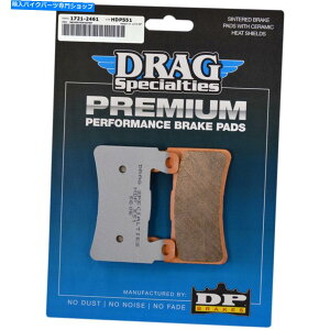 Brake Pads hbOXyVeB[v~AZ^tgu[Lpbhn[[\tgAC15-17XR12 Drag Specialties Premium Sintered Front Brake Pads Harley Softail 15-17 & XR12