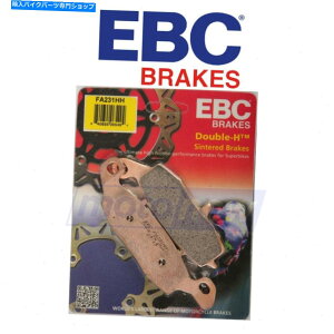 Brake Pads EBCtgEEEEW̃u[Lpbh2000-2004JTLVN1500L BH EBC Front Right Double-H Sintered Brake Pads for 2000-2004 Kawasaki VN1500L bh