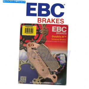 Brake Pads 2000�N����2003�N�̃X�Y�LGSF600S GL��EBC�t�����g�E�_�u��H�Č��u���[�L�p�b�h EBC Front Right Double-H Sintered Brake Pads for 2000-2003 Suzuki GSF600S gl�y���s�A���i�z