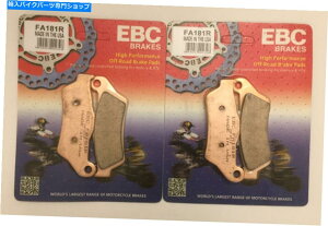 Brake Pads EBCČtgfBXNu[Lpbh̓}nXT700elA700i2018?2022jɓK܂ EBC Sintered FRONT Disc Brake Pads Fits YAMAHA XT700 TENERE 700 (2018 to 2022)