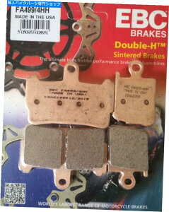 Brake Pads EBC/FA499/4HHz_VFR1200F 10-17}jADCTp̏Ču[Lpbhitgj EBC/FA499/4HH Sintered Brake Pads (Front) for Honda VFR1200F 10-17 Manual & DCT