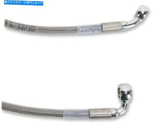 Hoses �h���b�O�X�y�V�����e�B1741-2651�g���X�e�����X�X�`�[���t�����g�u���[�L���C���L�b�g Drag Specialties 1741-2651 Extended Stainless Steel Front Brake Line Kit�y���s�A���i�z
