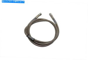 Hoses XeXX`[u[Lz[X45C`̓n[[frbh\ɓK܂ Stainless Steel Brake Hose 45 inch fits Harley Davidson