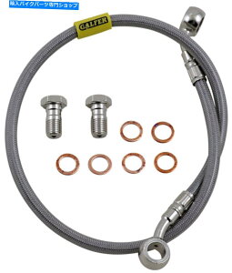 Hoses Kt@[XeXX`[Au[LCLbgiFK003D415Rj Galfer Stainless Steel Rear Brake Line Kit (FK003D415R)