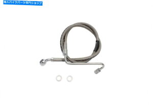 Hoses XeX|Abp[u[Lz[X29C`́An[[_rbh\ɓK܂ Stainless Steel Upper Brake Hose 29 inch fits Harley-Davidson