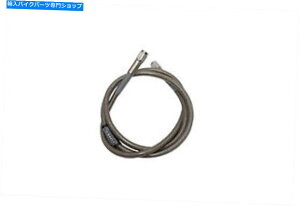 Hoses XeXX`[u[Lz[X43C`̓n[[frbh\ɓK܂ Stainless Steel Brake Hose 43 inch fits Harley Davidson