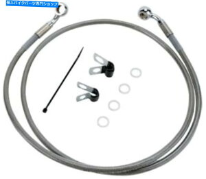 Hoses �h���b�O�X�y�V�����e�B�t�����g�G�N�X�e���f�b�h�����ґg�u���[�L���C���L�b�g+4�C���`�B660313-4 Drag Specialties Front Extended Length Braided Brake Line Kit +4 in. 660313-4�y���s�A���i�z