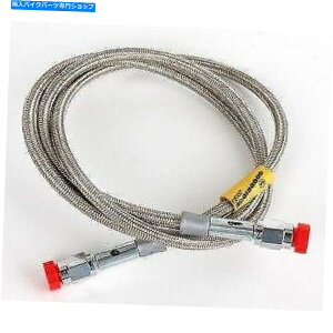 Hoses ObhbWjo[TNAR[gu[Lz[XNGht-65C`B -80365 Goodridge Universal Clear Coat Brake Hose with Chrome Ends - 65in. - 80365