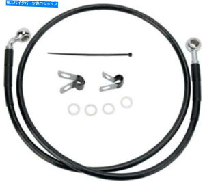 Hoses �h���b�O�X�y�V�����e�B1741-2535�g���X�e�����X�|�t�����g�u���[�L���C�� Drag Specialties 1741-2535 Extended Stainless Steel Front Brake Line�y���s�A���i�z