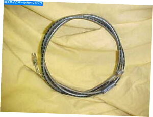 Hoses n[[At_BVxwbhAґgbZtgu[LCA72-81 OE45521-73ɓK Harley,FLH Shovelhead, braided Russell front brake line, fits 72-81 OE# 45521-73