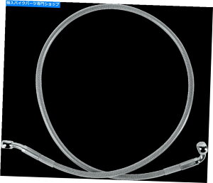 Hoses �h���b�O�X�y�V�����YSTD�����t�����gSS�n�[���[�u���[�L���C���L�b�g�N���A1204-2737 Drag Specialties Std Length Front SS Harley Brake Line Kit Clear 1204-2737�y���s�A���i�z