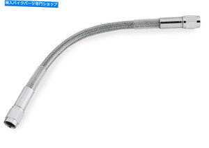 Hoses Goodridge D -80347 Chrome Endingjo[ThbgNAR[gu[Lz[X-47inB Goodridge D-80347 Universal DOT Clear Coat Brake Hose with Chrome Ends - 47in.