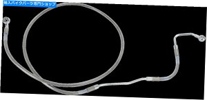 Hoses 1741-2931�g���X�e�����X�|�t�����g�u���[�L���C���L�b�g72 3/4in�B�N���A 1741-2931 Extended Stainless Steel Front Brake Line Kit 72 3/4in. Clear�y���s�A���i�z