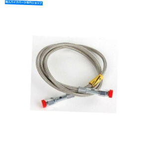 Hoses Goodridge 80366NGhtjo[TNAR[gu[Lz[X-66inB Goodridge 80366 Universal Clear Coat Brake Hose with Chrome Ends - 66in.