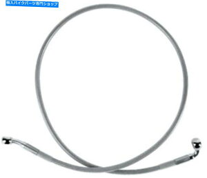 Hoses �h���b�O�X�y�V����+10 �N���ASS�t�����g�u���[�L���C���L�b�g48 7/8 1741-2684 640112 Drag Specialties +10 Clear SS Front Brake Line Kit 48 7/8 1741-2684 640112�y���s�A���i�z