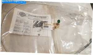 Hoses Nos Harley Davidson 44901-05_ChobNґgu[LCz[X\tgC NOS Harley Davidson 44901-05 Diamondback Braided Brake Line Hose Softail Qty 1