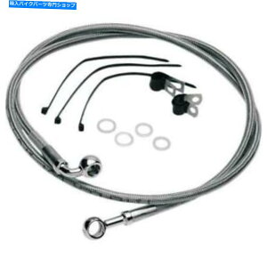Hoses u[LC - tg - _CiFXD 99-05-ubN̓n[[_rbh\45202-00AɎđ܂ Brake Line - Front - Dyna FXD 99-05 - Black Replaces Harley-Davidson # 45202-00A
