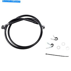 Hoses �h���b�O�X�y�V�����e�B1741-2532�X�e�����X�|�t�����g�A�b�p�[�u���[�L���C���L�b�g Drag Specialties 1741-2532 Stainless Steel Front Upper Brake Line Kit�y���s�A���i�z