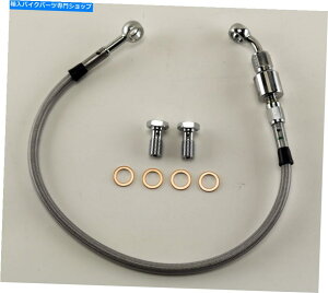 Hoses 3AFXD 1991-1999fp̃XeXґgJX^u[LCLbg Midwest #3 Stainless Braided Custom Brake Line Kit For Rear FXD 1991-1999 Models